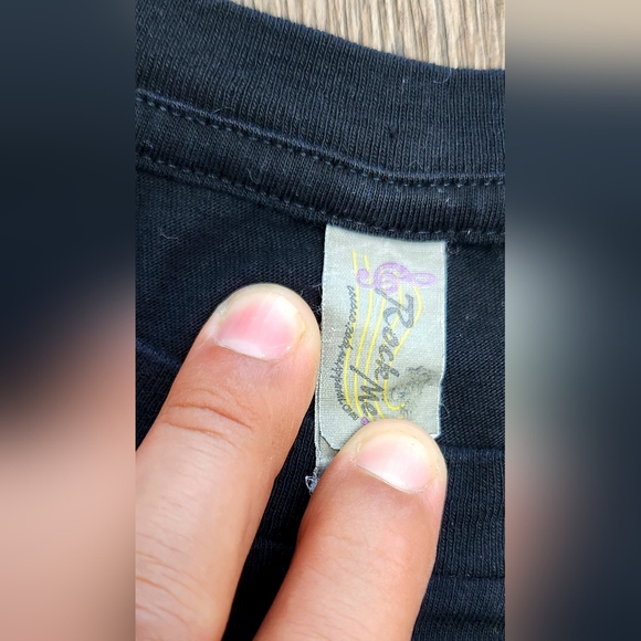 🎸 Vintage Rock Me Brand Chicago Blues Windy City Guitar T-Shirt Ladies Medium - Picture 5 of 6